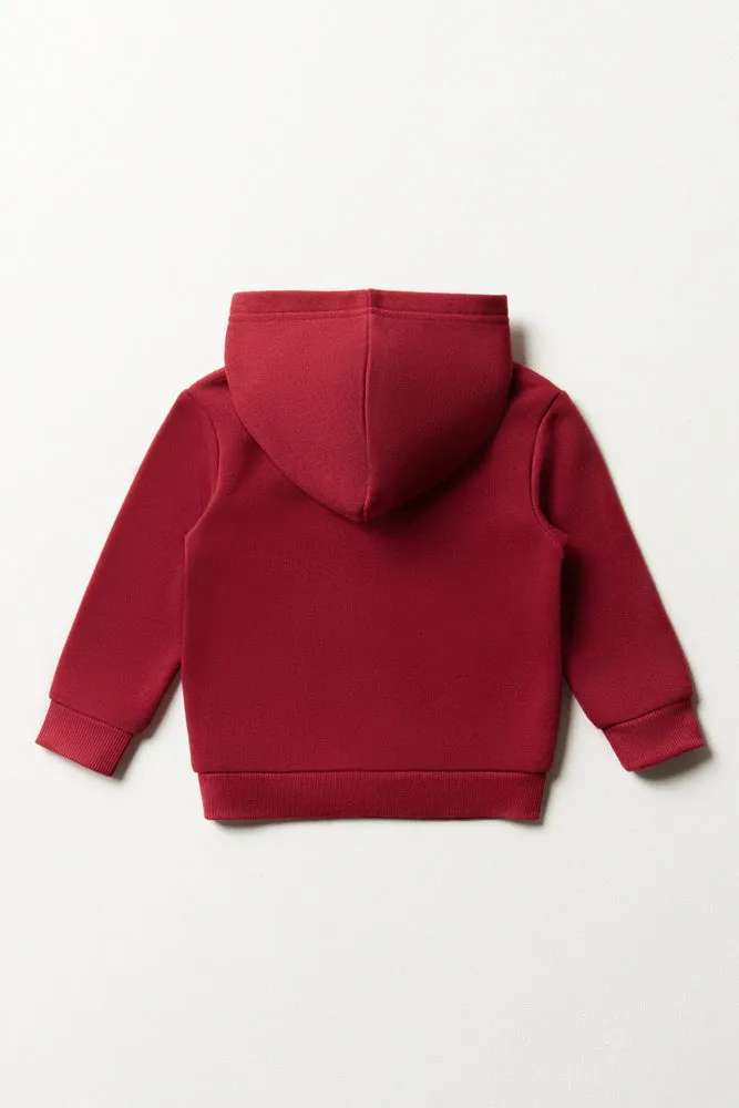 Tom And Jerry Hoodie Burgundy
