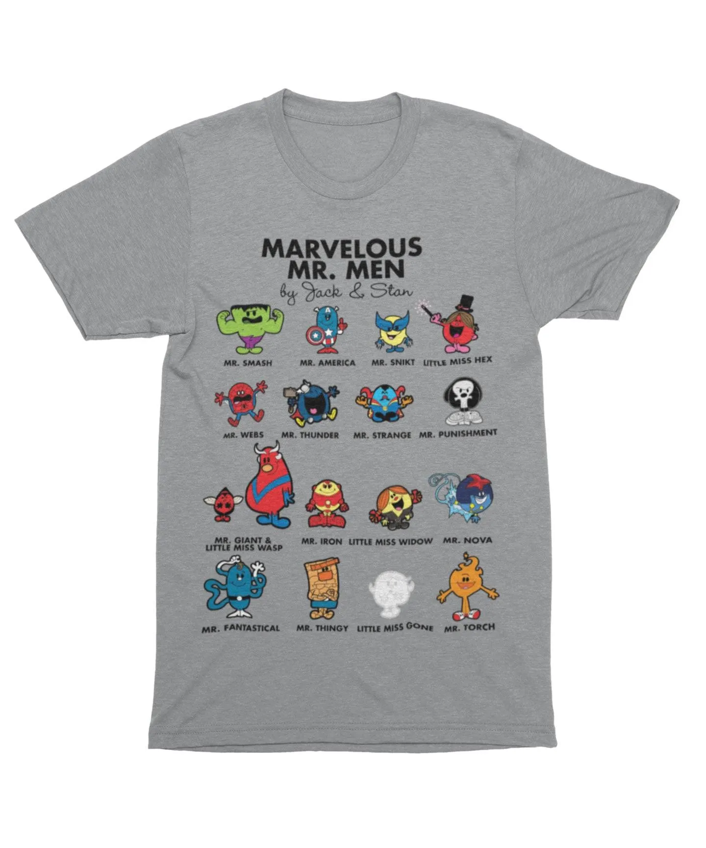 Top Notchy Marvelous Mr Men T-Shirt