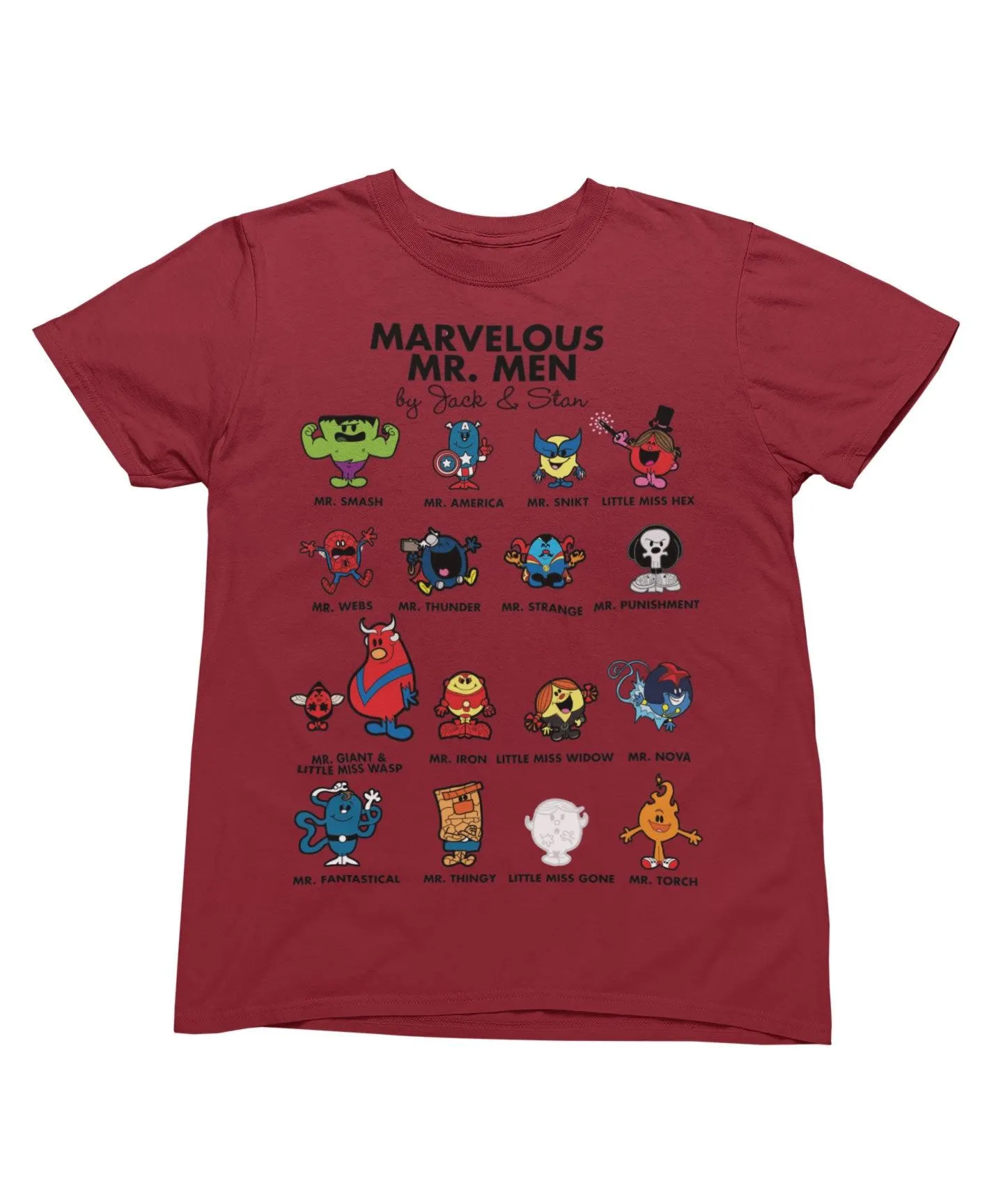 Top Notchy Marvelous Mr Men T-Shirt