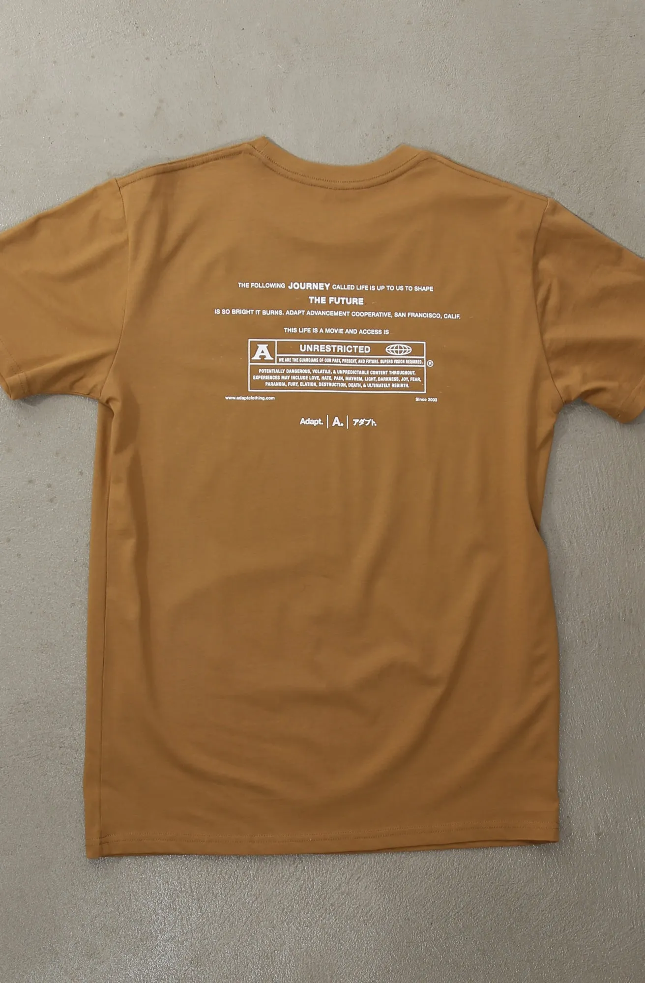 Unrestricted (Men's Camel A1 Tee)