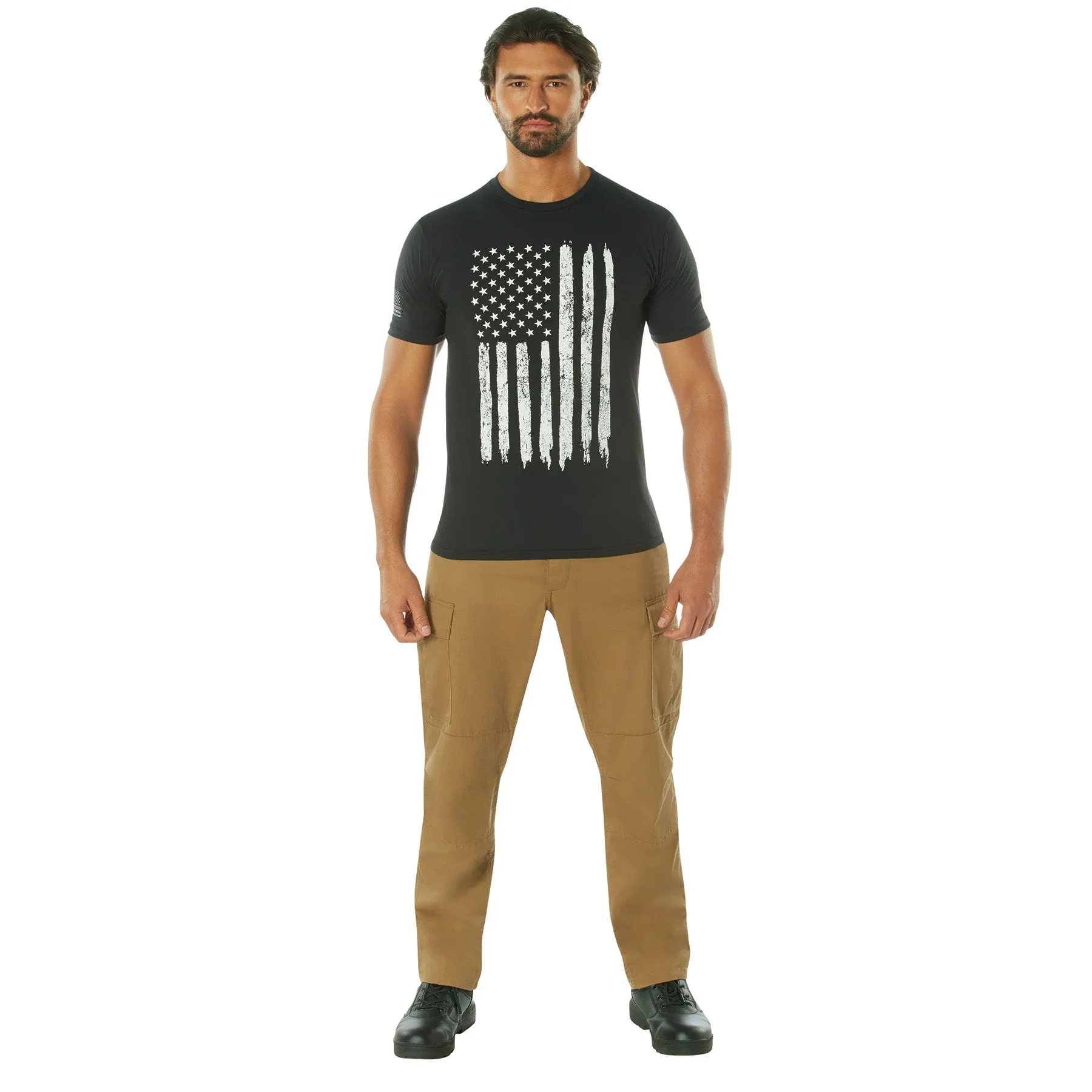 US Flag Athletic Fit T-Shirts