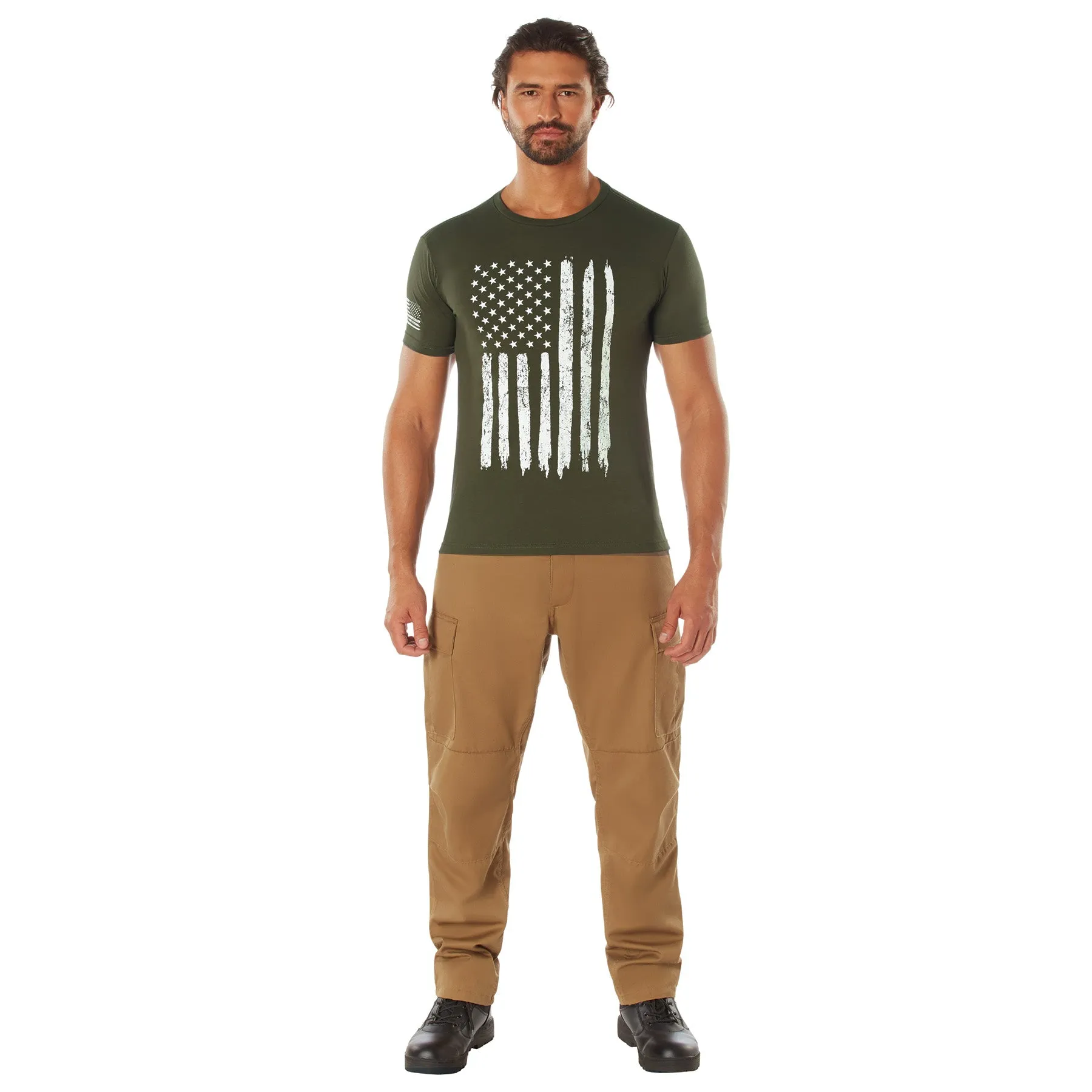 US Flag Athletic Fit T-Shirts