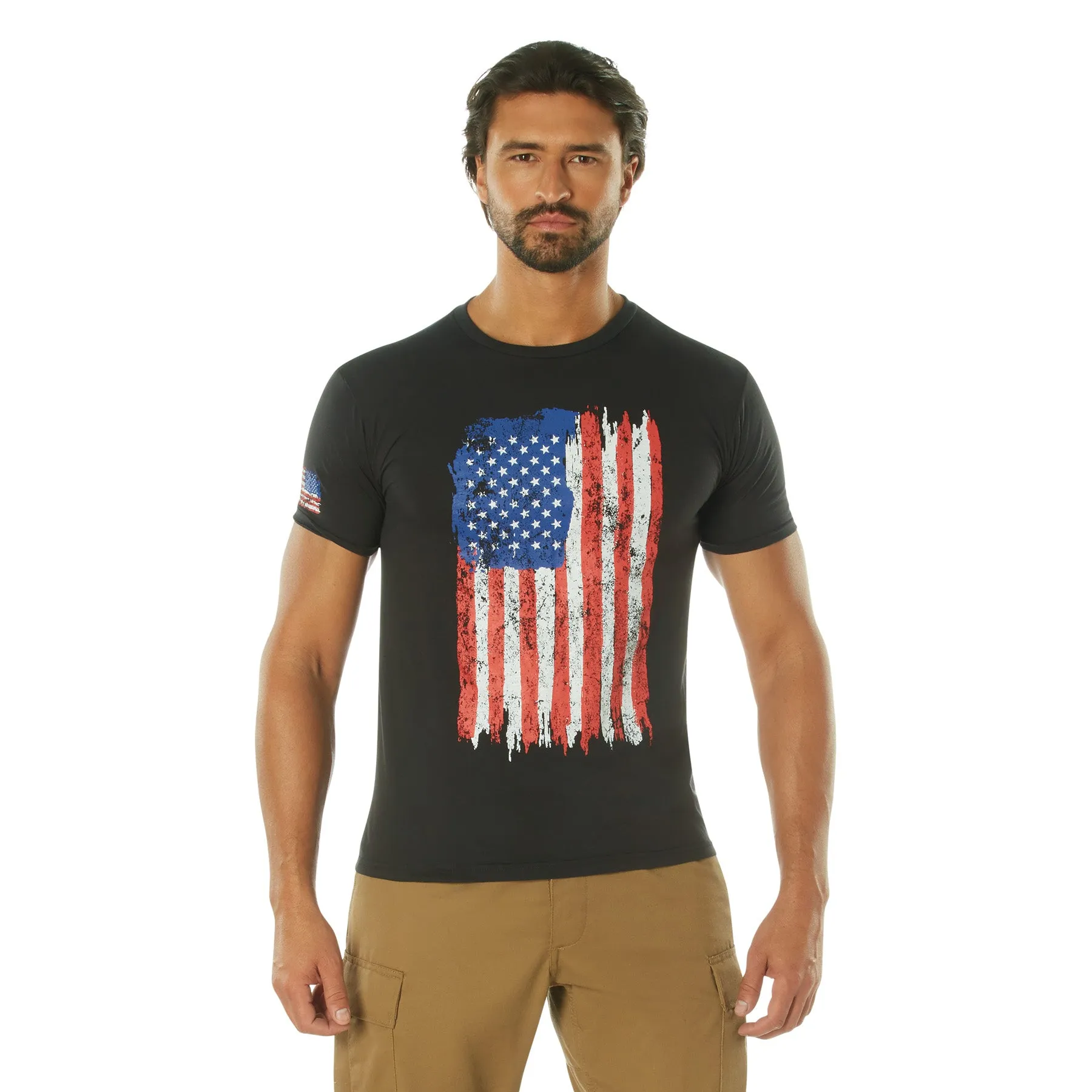 US Flag Athletic Fit T-Shirts