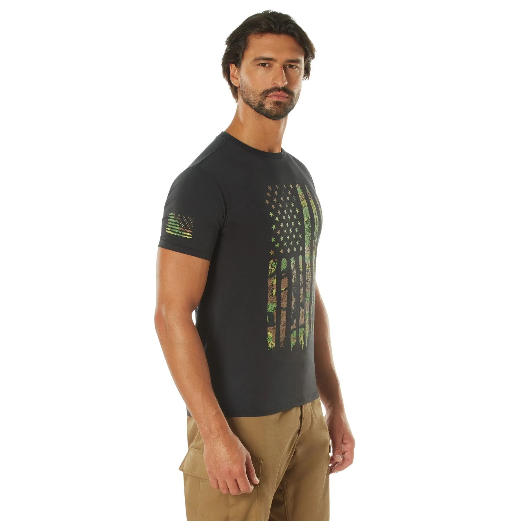 US Flag Athletic Fit T-Shirts