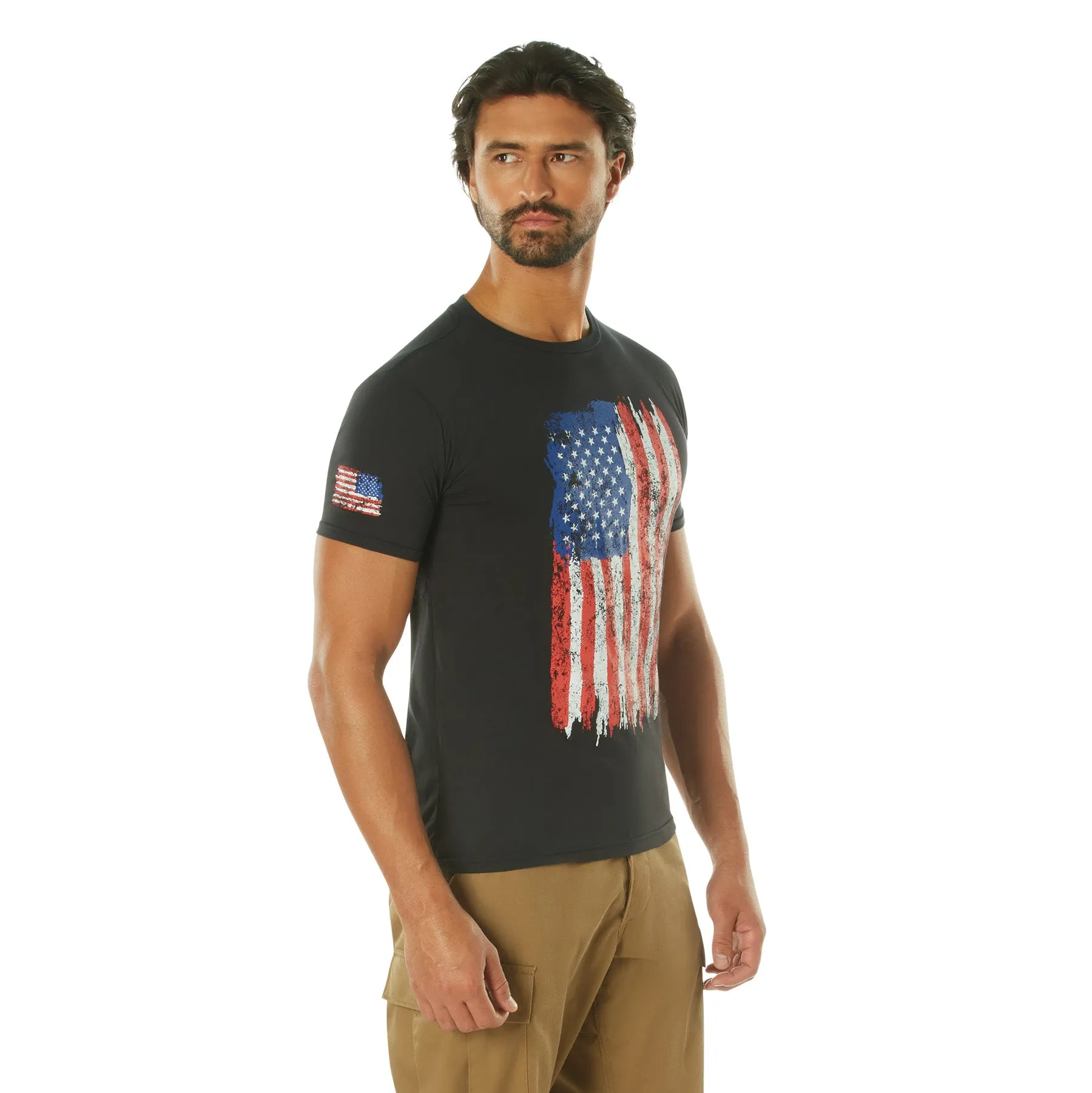US Flag Athletic Fit T-Shirts
