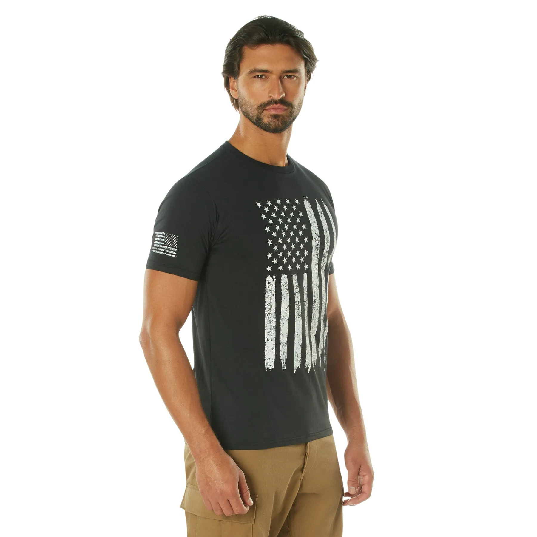 US Flag Athletic Fit T-Shirts