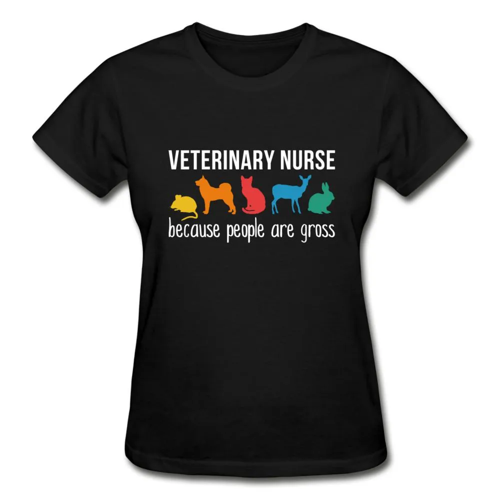 Veterinary nurse: because people are gross Gildan Ultra Cotton Ladies T-Shirt