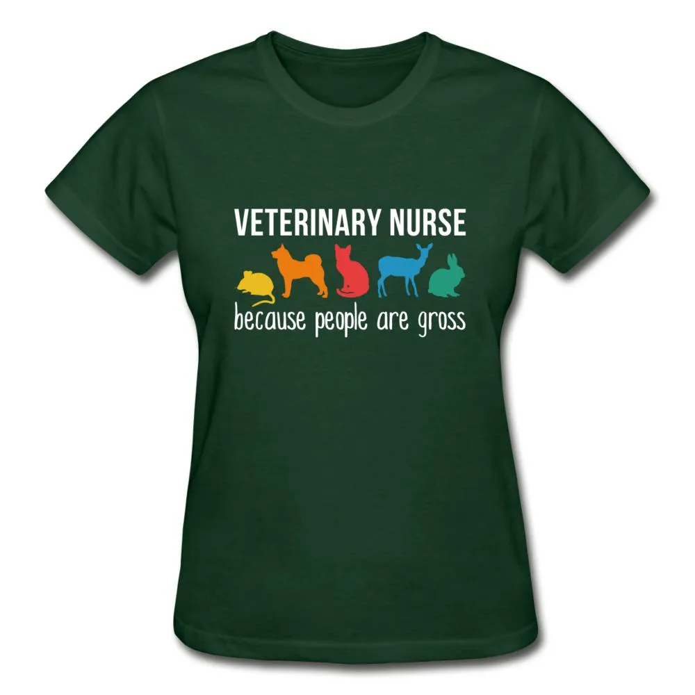 Veterinary nurse: because people are gross Gildan Ultra Cotton Ladies T-Shirt