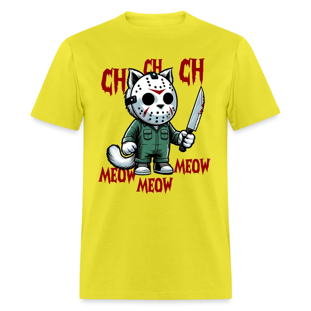 Vintage Movie Halloween Cat T-Shirt