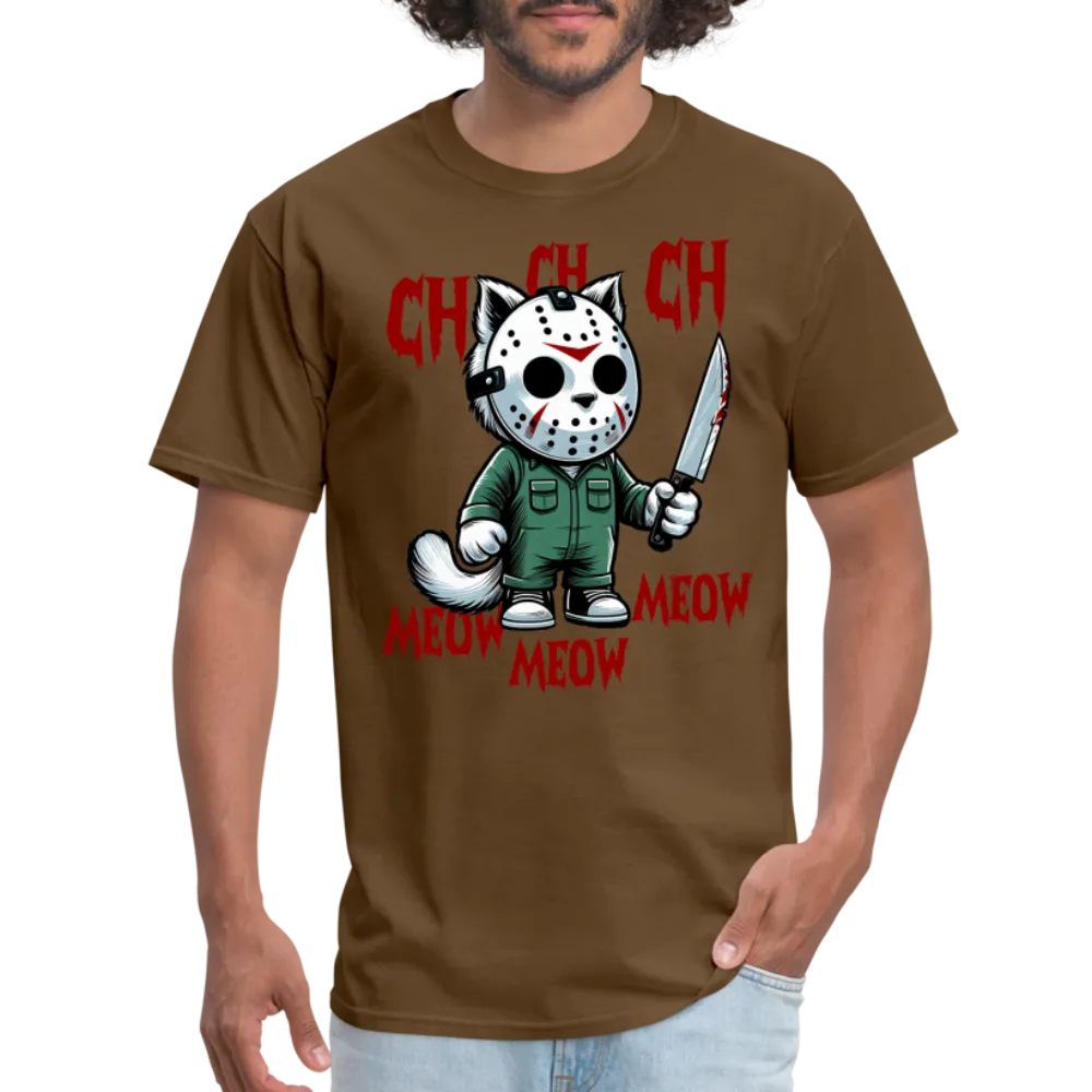 Vintage Movie Halloween Cat T-Shirt