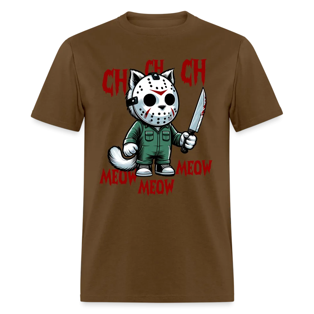Vintage Movie Halloween Cat T-Shirt