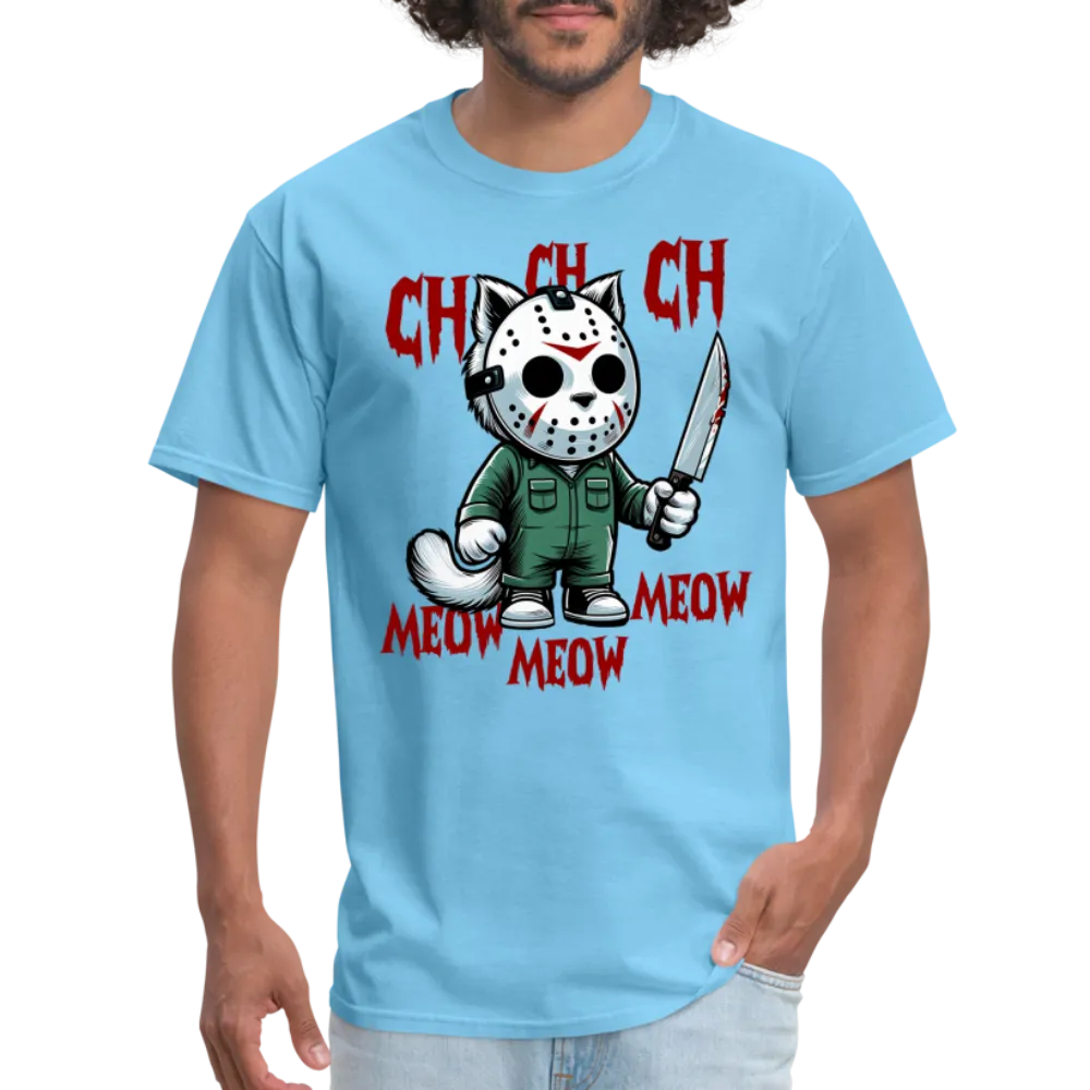 Vintage Movie Halloween Cat T-Shirt