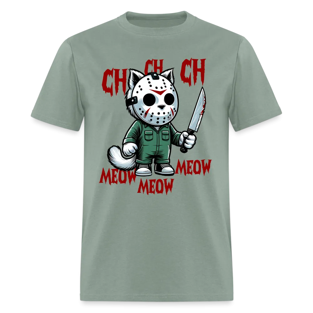 Vintage Movie Halloween Cat T-Shirt