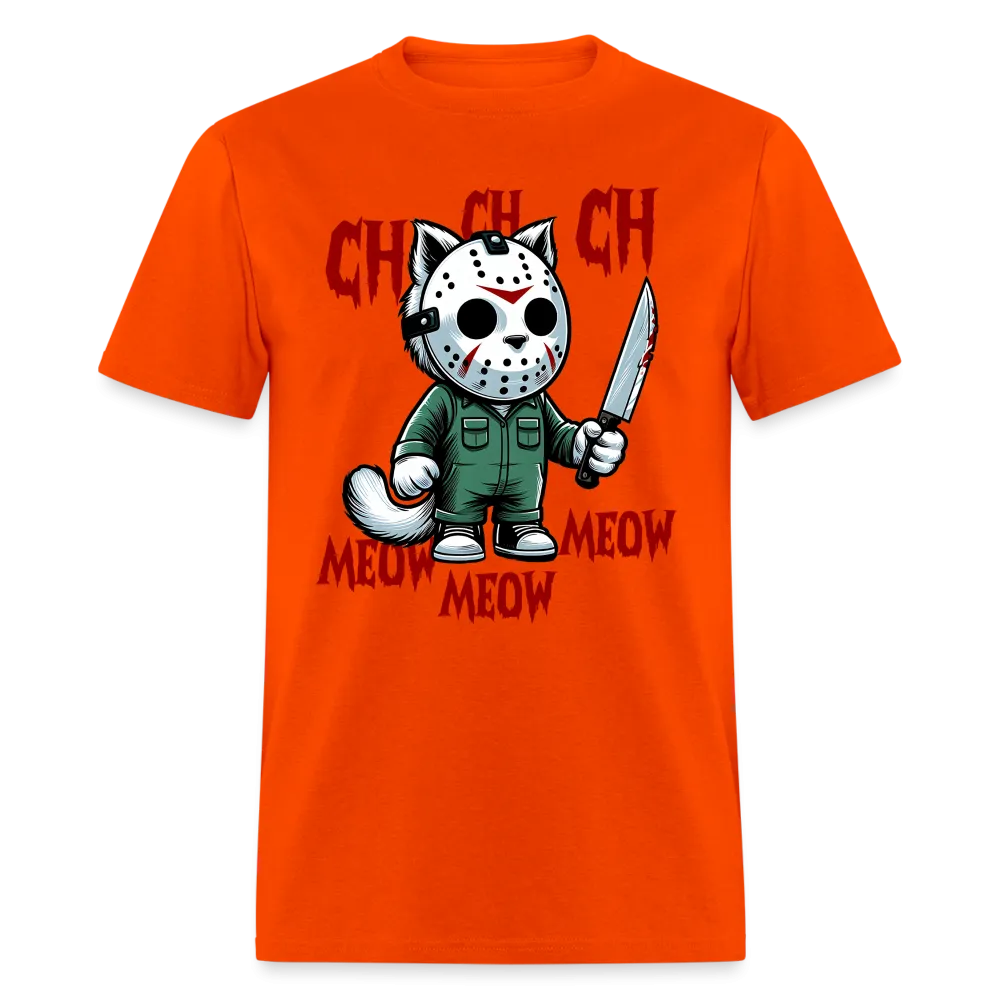 Vintage Movie Halloween Cat T-Shirt