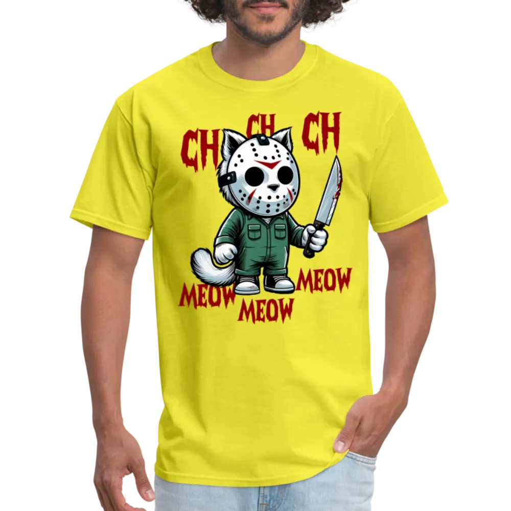Vintage Movie Halloween Cat T-Shirt
