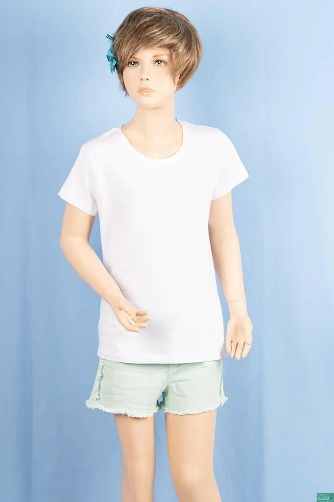 White T-Shirts for Girls