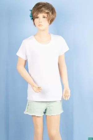 White T-Shirts for Girls