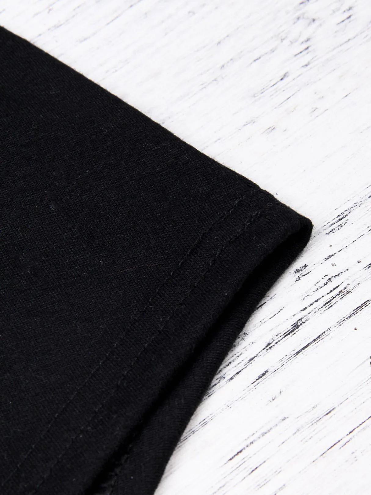 Wholesale Round Neck Cold Shoulder Plain Lace-Up Cut Out 3/4 Length Sleeve T-Shirts