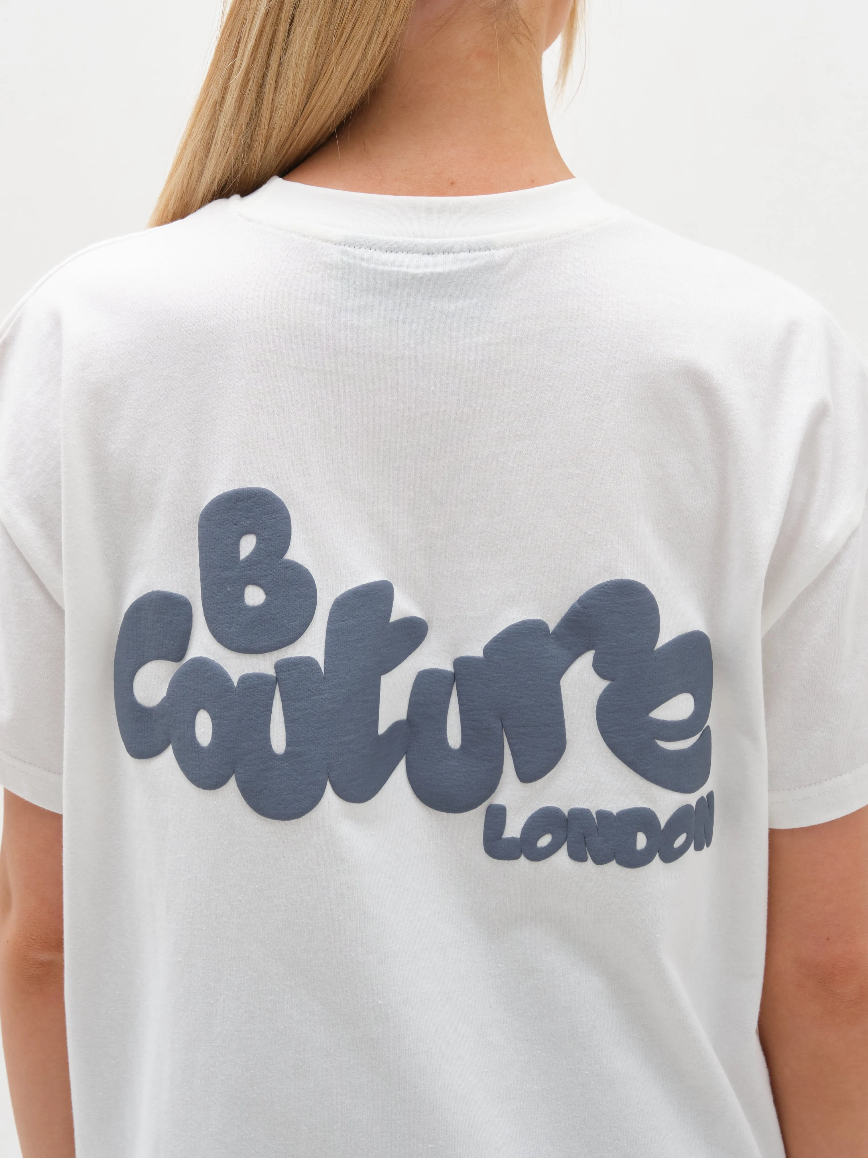 Windsor T-Shirt & Leggings Set - Cream / Grey