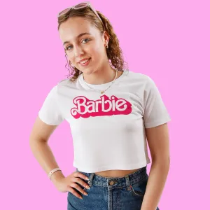 Womens Barbie Cropped T-Shirt