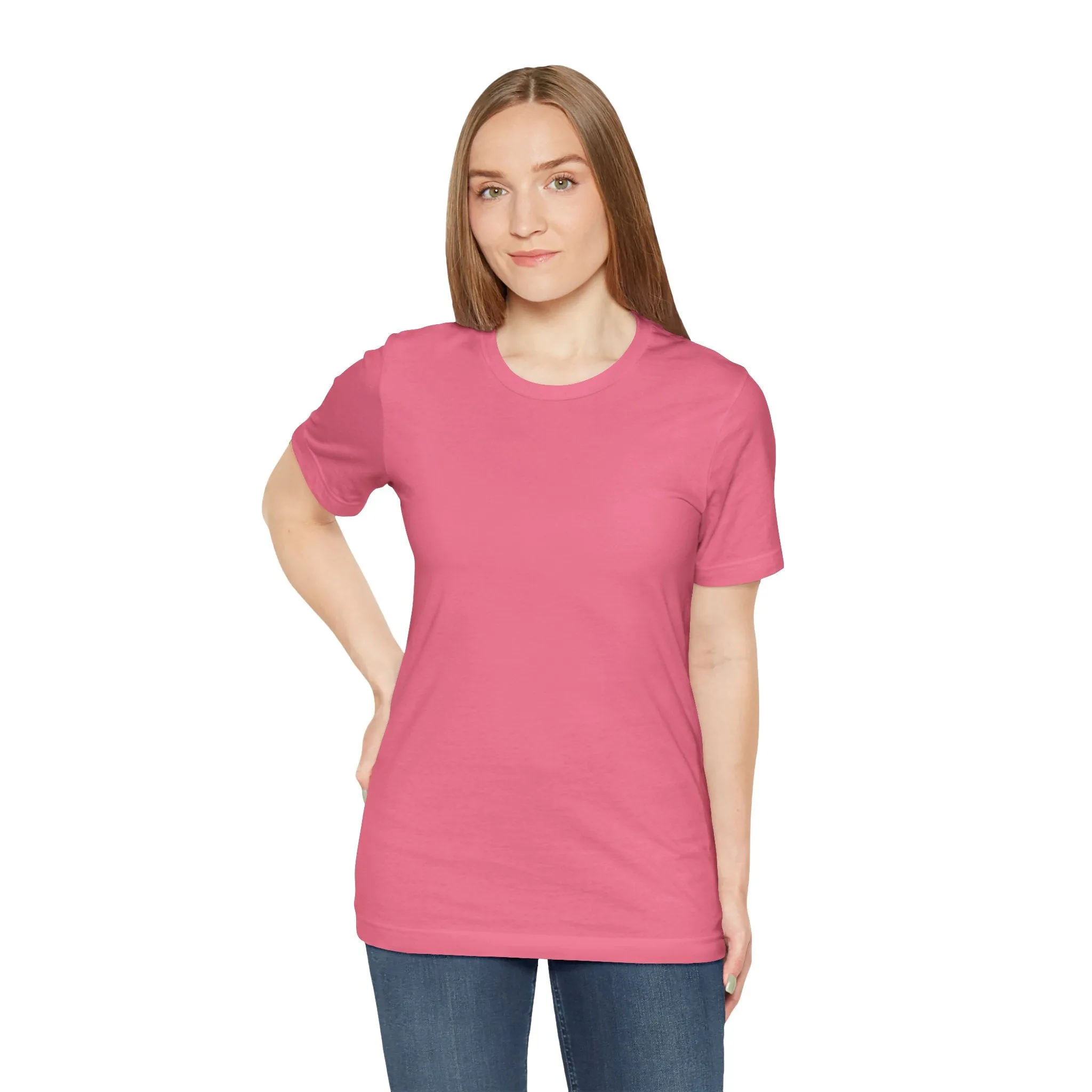 Womens Charity Pink T Shirts Premium Casual Short Sleeve Shirts Oversized Tops