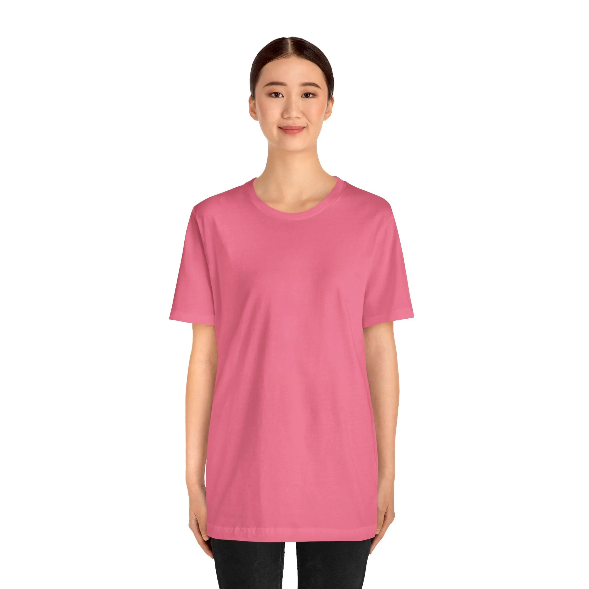 Womens Charity Pink T Shirts Premium Casual Short Sleeve Shirts Oversized Tops