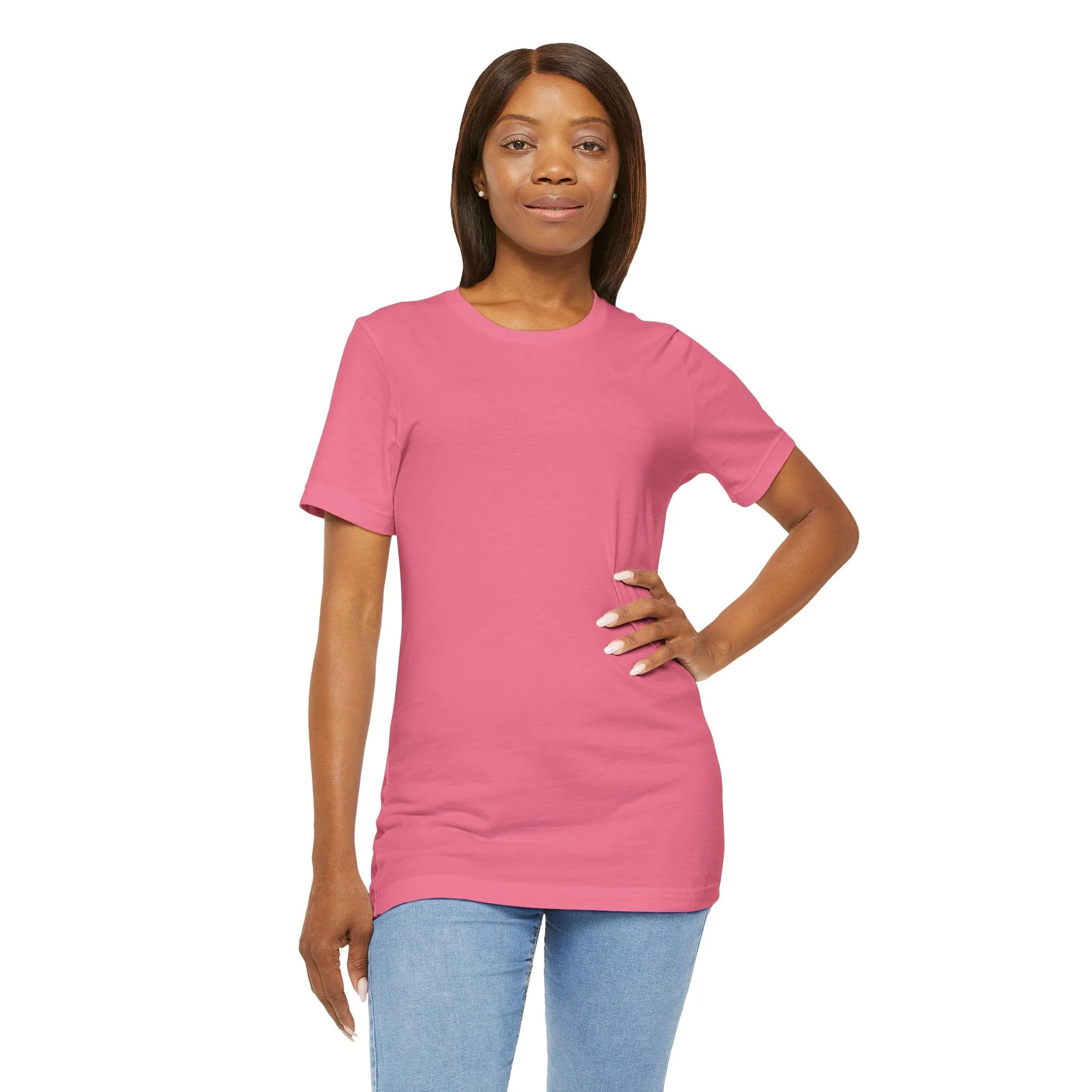 Womens Charity Pink T Shirts Premium Casual Short Sleeve Shirts Oversized Tops