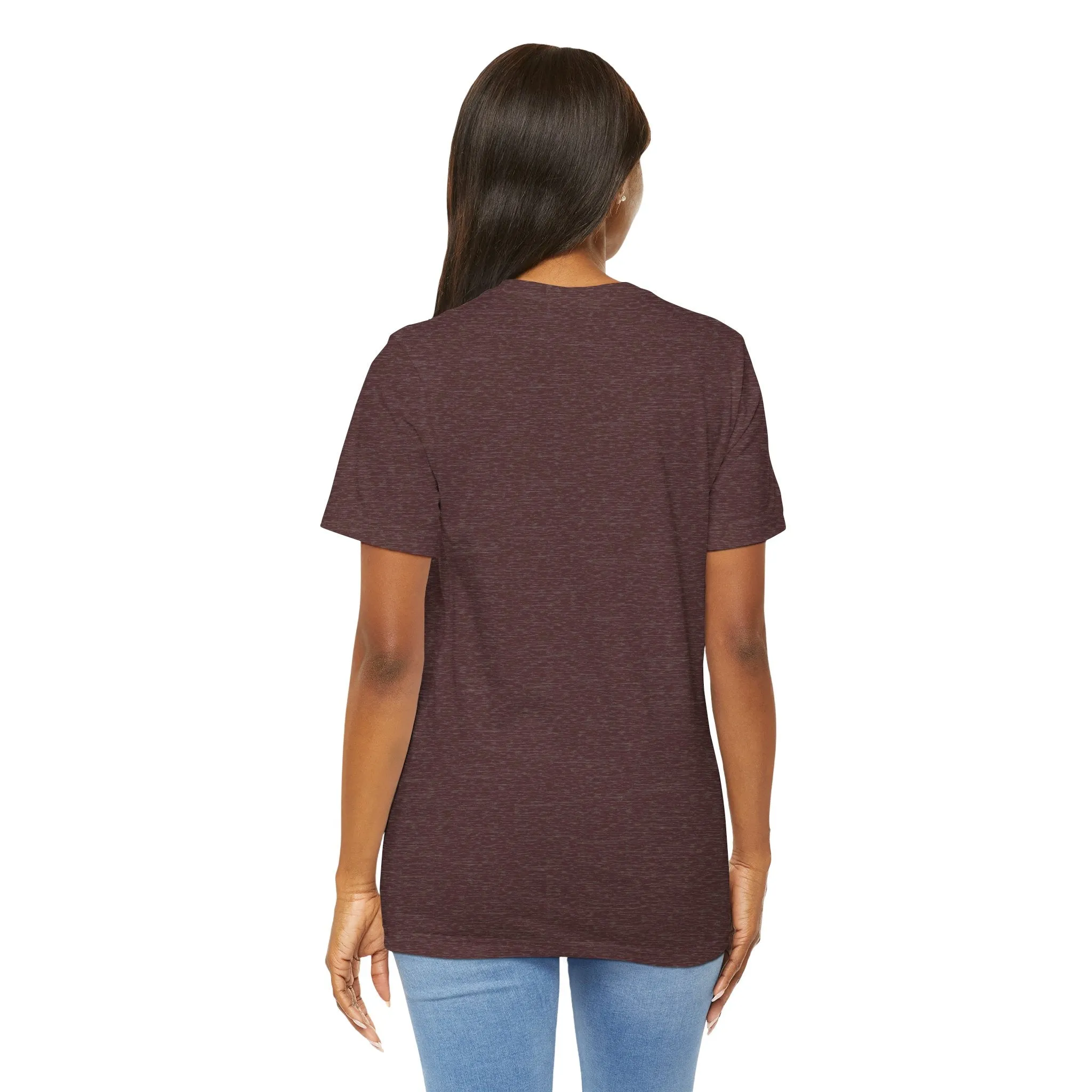 Womens Heather Maroon T Shirts Premium Casual Short Sleeve Shirts Oversized Tops