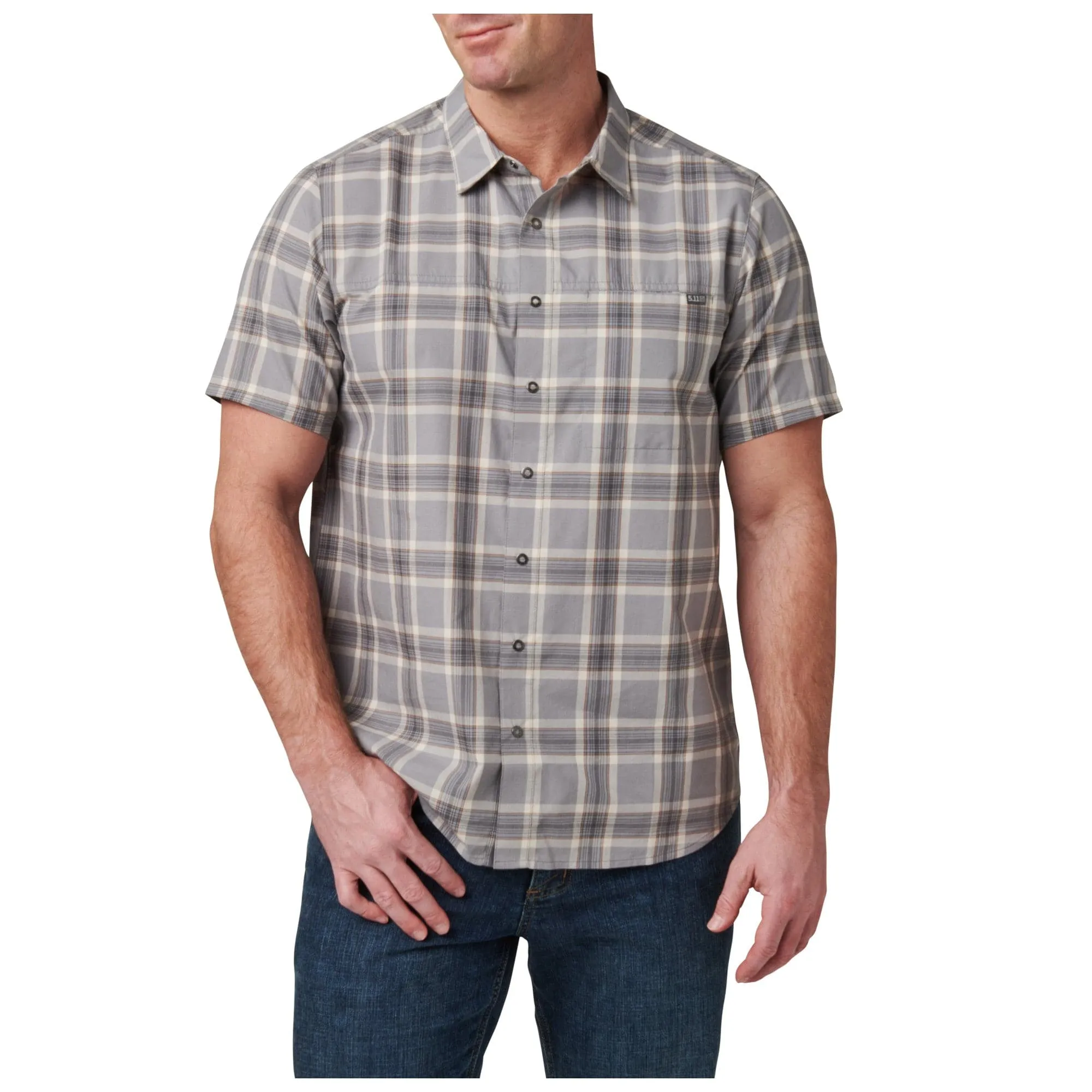 WYATT SHORT SLEEVE PLAID SHIRT