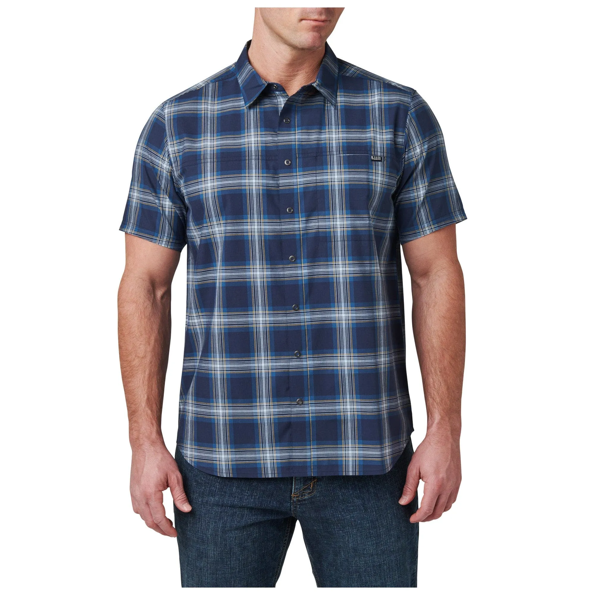 WYATT SHORT SLEEVE PLAID SHIRT