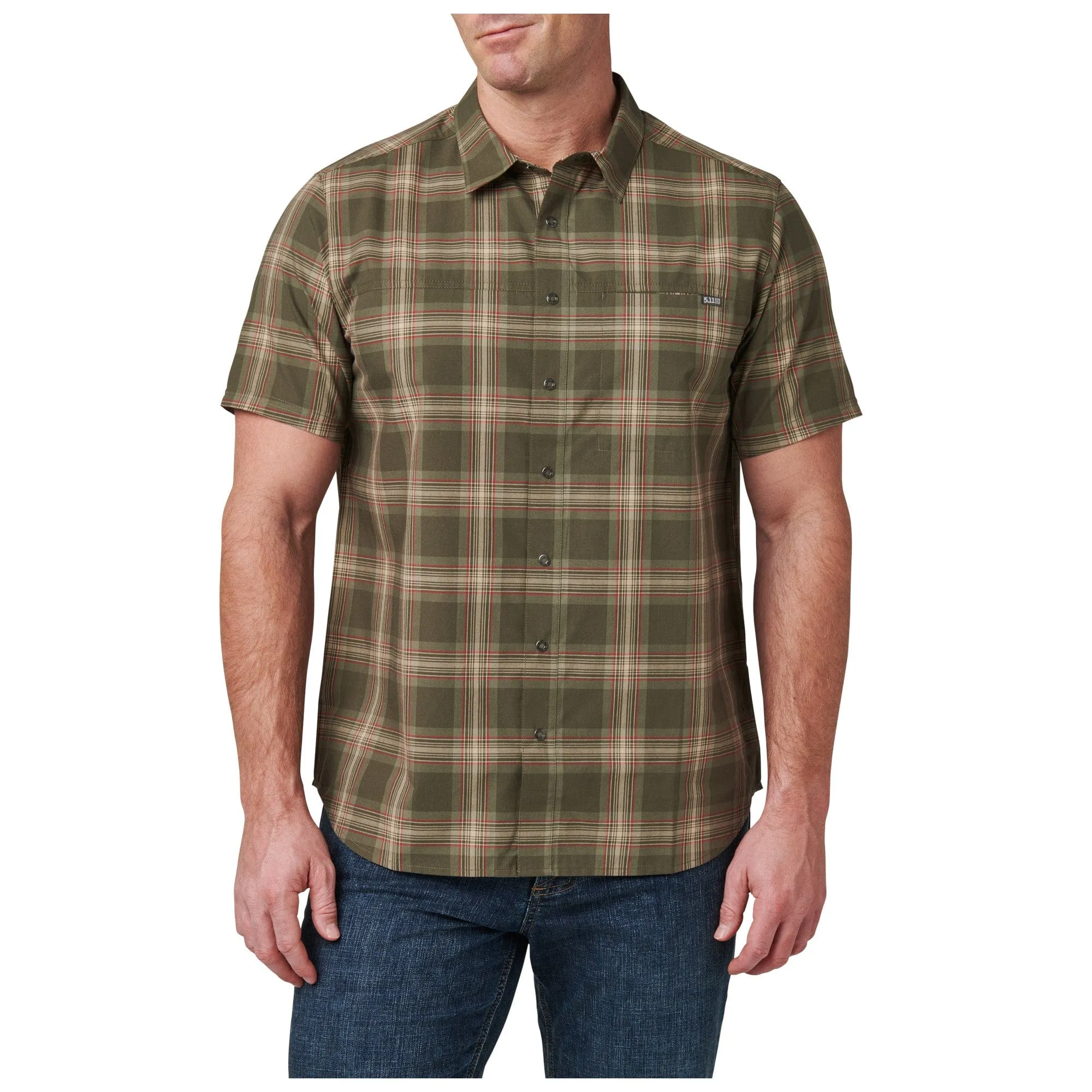 WYATT SHORT SLEEVE PLAID SHIRT